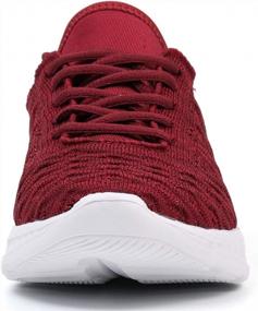 img 1 attached to Women'S Lightweight 3D Woven Athletic Sneakers - Stylish Joomra Shoes