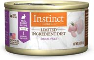 grain-free delight: instinct limited ingredient diet rabbit recipe canned cat food, 24 pack logo