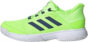 img 2 attached to Adidas Unisex Kids Adizero Sneaker Purple Girls' Shoes ~ Athletic