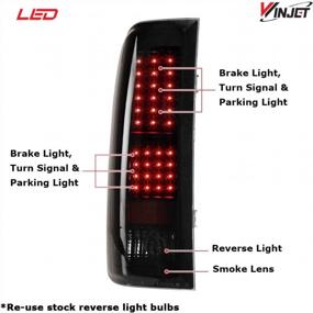 img 2 attached to Upgraded Winjet LED Taillights For Chevy Silverado [2007-2014] - Clear Lens Driver And Passenger Side LED Tail Lights For Silverado 1500, 2500, And 3500