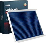 🌬️ kax cabin air filter gcf039 (cf10728) - accent, elantra, forte, forte5 - with upgraded activated carbon for strong adsorption logo