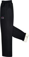 warm and flexible: amebelle winter elastic sweatpants 0339 black02 6 – perfect boys' clothing for winter logo