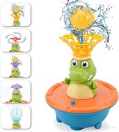 hcfjeh crocodile sprinkler bathtub toddlers logo
