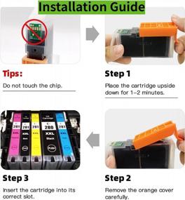 img 2 attached to Compatible PGI-280 CLI-281 Ink Cartridge Replacement For Canon 280 281 PGI-280XXL CLI-281XXL Compatible With Canon Pixma TR7520 TS6320 TS8320 TS9120 TS8200 TS8300 TS9100 (With CLI281XXL PB