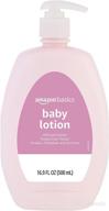 👶 amazon basics baby lotion: mild & gentle 16.9 fluid ounce, 1-pack - previously solimo логотип