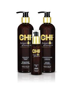 img 4 attached to 🌿 Argan Moringa Shampoo Conditioner by CHI