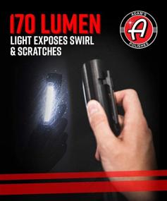 img 3 attached to 🔍 Adam's Swirl Finder Flashlight - Powerful 170 Lumen Mini Light - Effortlessly Detect Imperfections and Swirls for Perfectly Polishing and Correcting Your Vehicle's Finish