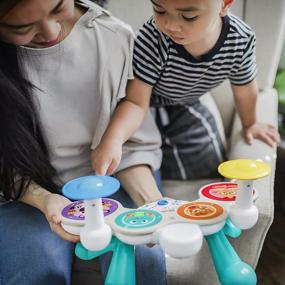 img 2 attached to Wireless Wooden Drums For Babies: A Safe And Fun Musical Toy | Baby Einstein Together In Tune