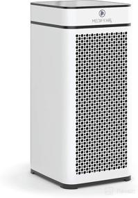 img 4 attached to 🌬️ Medify MA-40 Air Purifier with True HEPA H13 Filter - 840 sq ft Coverage for Allergens, Smoke, Dust, Odors, Pollen, Pet Dander - Quiet 99.9% Removal Down to 0.1 Microns - White (1-Pack)