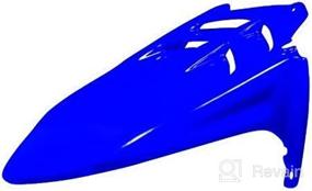 img 3 attached to Yana Shiki HUGSZX6RCSBU Candy Surf Blue ABS Plastic Rear Tire Hugger For Kawasaki ZX-6R