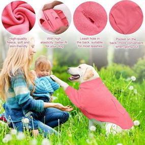 img 3 attached to Pullover Sweatshirt Stretchy Underwear Breathable Dogs best for Apparel & Accessories