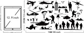 img 3 attached to SUPERDANT Shooting Military Activity Self Adhesive