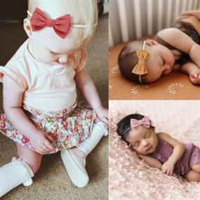 img 1 attached to 🎀 VISBL Baby Girl Headbands and Bows: Stylish Hair Accessories for Newborns, Infants, and Toddlers