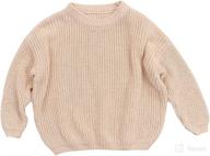 toddler knitted sweater pullover outfits apparel & accessories baby girls good in clothing логотип