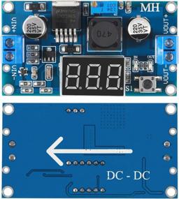 img 3 attached to Dorhea LM2596 DC-DC Buck Converter Step-Down Regulator 4.0-40V To 1.25-37V DC 36V To 24V To 12V To 5V Volt Power Supply Module With LED Voltmeter Display Compatible With Car Motor Buck