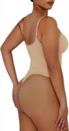 yianna seamless sculpting bodysuit for women with tummy control - ultimate body shaper for a slim figure logo