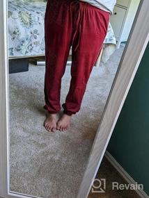 img 5 attached to Women'S 100% Cotton Soft Sweatpants Joggers With Pockets For Yoga, Sleep, And Lounging