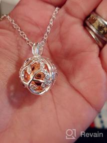 img 8 attached to Hypoallergenic Sterling Silver Urn Necklace with Cubic Zirconia for Ashes