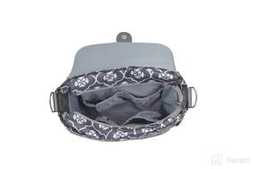 img 2 attached to Stylish and Functional: JJ Cole Gray Floret Backpack Diaper Bag