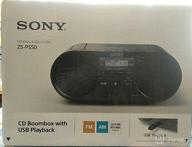 img 3 attached to Experience Ultimate Music Enjoyment with Sony CD Boombox ZSPS50B.CED - USB Playback & Audio Input Included! review by Adrianna Jaroszak (A ᠌
