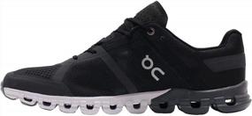 img 4 attached to Cloudflow Black Asphalt Running 🏃 Shoes for Men: Top Performance Athletic Footwear