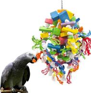 🐦 enhance bird stimulation with hamiledyi bird chewing toys for african greys, parakeets, and more! logo