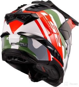 img 1 attached to LS2 Helmets Explorer XT Adventure (CamoX White Red — XXX-Large)