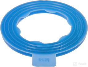 img 3 attached to Dorman 69001 M14/M12 Rib Drain Plug Gasket, Compatible with Select Models - Pack of 5