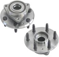 🔧 drivestar 513277 front/rear wheel hub & bearing assembly - buick enclave, chevrolet traverse, gmc acadia, saturn outlook (2008-2016) - 6 lug w/abs (pair) логотип