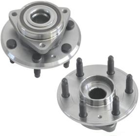 img 4 attached to 🔧 DRIVESTAR 513277 Front/Rear Wheel Hub & Bearing Assembly - Buick Enclave, Chevrolet Traverse, GMC Acadia, Saturn Outlook (2008-2016) - 6 Lug w/ABS (Pair)