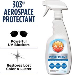 img 3 attached to 🌞 303 UV Protectant Spray: Ultimate 32 fl. oz. UV Protection to Prevent Fading, Cracking, and Dust Build-up, Restores Color and Luster - 30313CSR