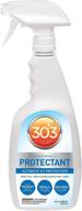 🌞 303 uv protectant spray: ultimate 32 fl. oz. uv protection to prevent fading, cracking, and dust build-up, restores color and luster - 30313csr логотип