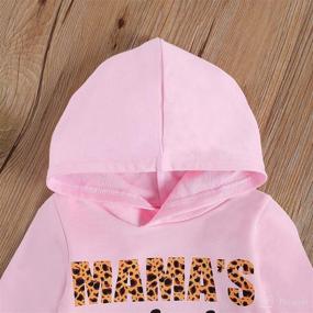 img 1 attached to 👶 Adorable 0-6T Toddler Baby Hoodies: Daddy Mom Zipper Hooded Pullovers for Stylish Girls & Boys - Fall/Winter Clothes Outfits