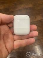 img 2 attached to Apple AirPods 2 wireless headphones with charging case MV7N2 RU, white review by Bach ᠌