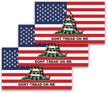 american sticker waterproof materials patriotic logo