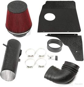 img 2 attached to Camaro 3.6L V6 Black & Red Cold Air Intake System Kit (2012-2015)