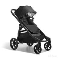 👶 baby jogger® city select® 2 single-to-double modular stroller, lunar black eco collection logo