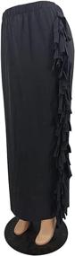 img 1 attached to Womens Elegant Fringe Elastic Bodycon Women's Clothing ~ Skirts