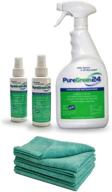 puregreen24 disinfectant including chemicals microfiber logo