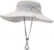 mens waterproof camo sun hat | zlyc outdoor mesh fishing bucket hats | wide brim packable logo