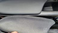 img 1 attached to Beige Vinyl Lid Pad Cover Replacement For 2008-2012 Honda Accord Sedan Auto - ABIGAIL Front Door Panels Armrest review by Daniel Pyfer