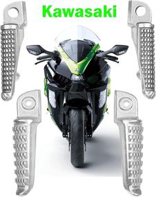 img 3 attached to Подножки TCMI передние и задние подножки подходят для Kawasaki ZX6R Z750 Z1000 ZX14 ZZR1200 ZX-10R ZX-9R