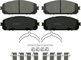 img 4 attached to Wagner QuickStop ZD1843: Premium Ceramic Disc Brake Pad Set for Optimal Performance