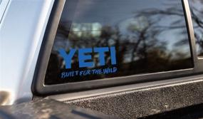 img 2 attached to YETI Built Wild Window Decal Exterior Accessories