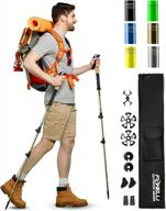experience unmatched stability on your next adventure with foxelli collapsible trekking poles логотип