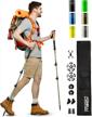 experience unmatched stability on your next adventure with foxelli collapsible trekking poles logo