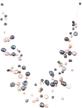 women's freshwater pearl cream and black multilayer strand illusion necklace by lureme logo