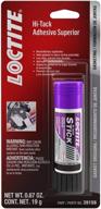 🔧 loctite 534 hi-tack gasket dressing: anaerobic, high-temp glue stick for automotive (purple, 19g stick) logo