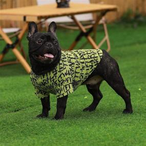 img 1 attached to 🐶 SEO-Friendly Fitwarm Soft Cotton Dog Shirt for Small Dogs, Boy and Girl, Cat and Puppy Sleeve Tshirt, Pet Apparel