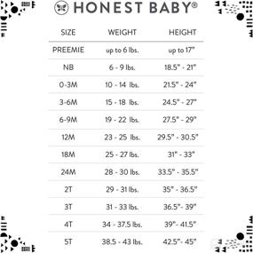 img 1 attached to HonestBaby из органического хлопка Snug Fit Footless